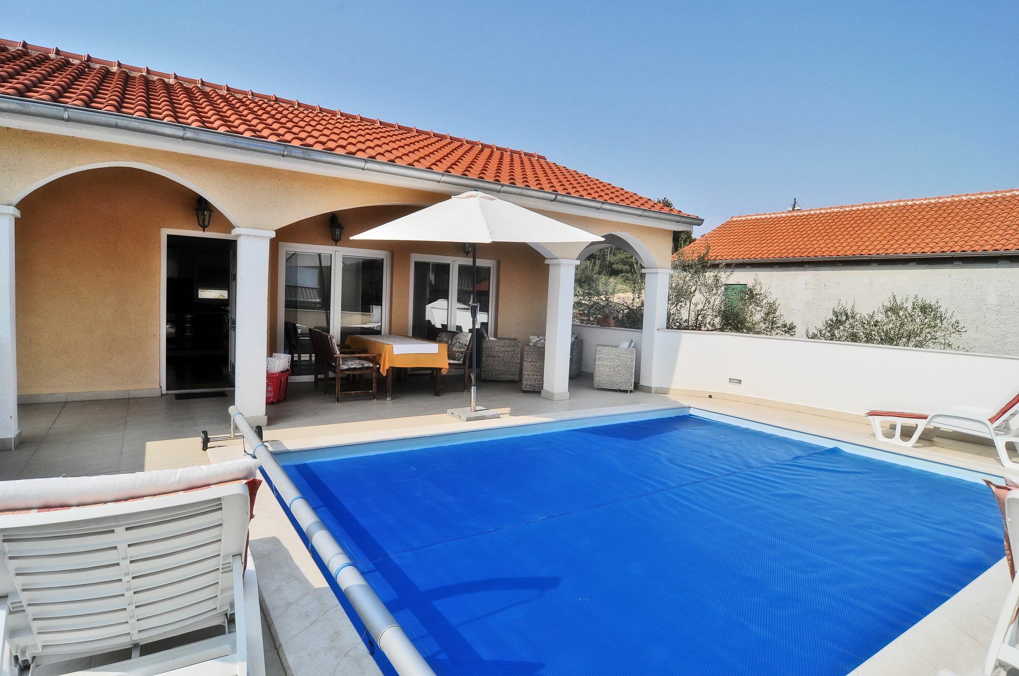 Villa Vanilla With Heated Pool Zadar Exterior photo